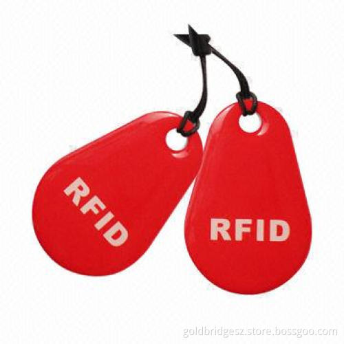 2014 Printed Access Control Management Printable 125KHz TK4100 Waterproof PVC Key Fobs